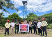 Polsek Kateman Gelar Patroli dan Sosialisasi Larangan Karhutla di Desa Air Tawar