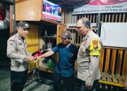 Sinergi Polisi dan Warga, Bhabinkamtibmas Cek Pos Kamling Perkuat Kamtibmas di Perawang