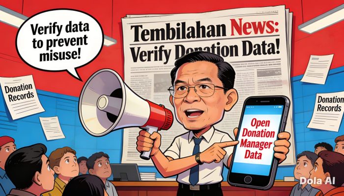 Ketua Aliansi Media Indragiri Himbau Masyarakat, Wajib Verifikasi Data Pengelola Open Donasi
