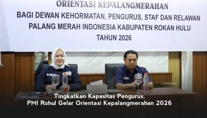 Kejar Target 3.000 Kantong Darah, PMI Rokan Hulu Gelar Orientasi Kepalangmerahan 2026