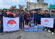 HIMASI UNISI Serahkan Bantuan Sosial untuk Ringankan Beban Masyarakat Terdampak Bencana Kebakaran Di Pasar Bom Pulau Kijang Reteh