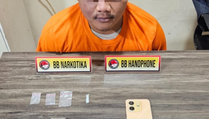 Satresnarkoba Polres Inhil Ungkap Kasus Sabu, Seorang Pengedar Diamankan