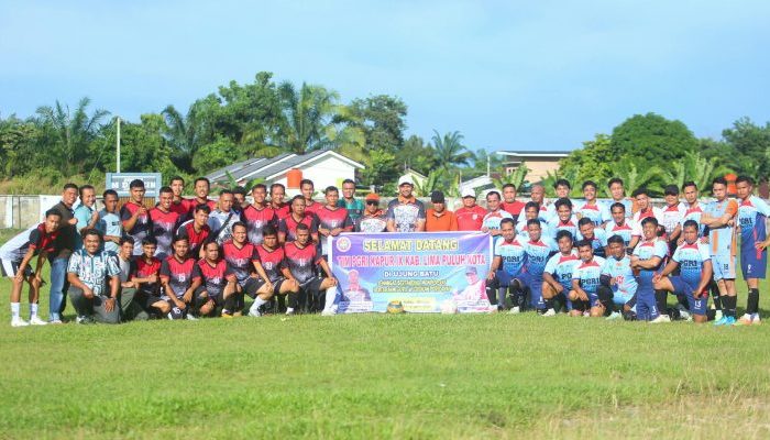 LAGA PERSAHABATAN PGRI UJUNG BATU VS KAPUR IX, PERERAT SILATURAHMI ANTAR Daerah