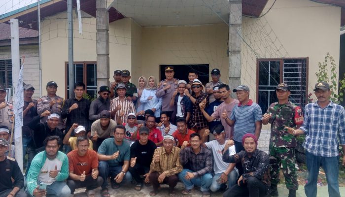 Masyarakat Desa Belantaraya Gelar Aksi Damai, Ada 2 Tuntutan Penting