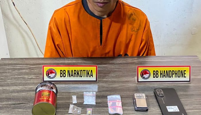 Polres Inhil Amankan Pengedar Sabu dan Ekstasi di Keritang