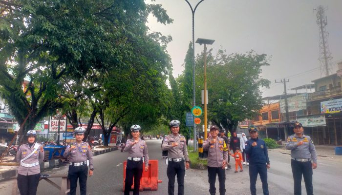 Polsek Tualang Optimalkan Pengamanan CFD Aman dan Meriah