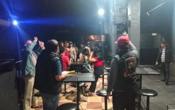 Jaga Kamtibmas, Polsek Tualang Gelar Razia THM Dini Hari