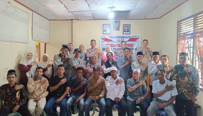 Polres Inhil Gelar Sosialisasi Bahaya Narkoba di Tempuling, Ajak Masyarakat Aktif Cegah Peredaran