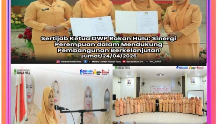 Sertijab Ketua DWP Rokan Hulu : Sinergi Perempuan dalam Mendukung Pembangunan Berkelanjutan