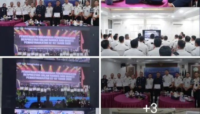 HBP ke-62, Lapas Pasir Pengaraian Salurkan Beasiswa dan Gerobak Usaha