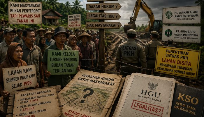 SRI Muda Indragiri Resmi Ajukan Audiensi ke DPRD Inhil Terkait Konflik Lahan Masyarakat di Kemuning