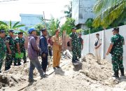 Pastikan Kelayakan Bangunan , Irutum itdam XIX/TT Tinjau langsung Lokasi KDKMP di Inhil