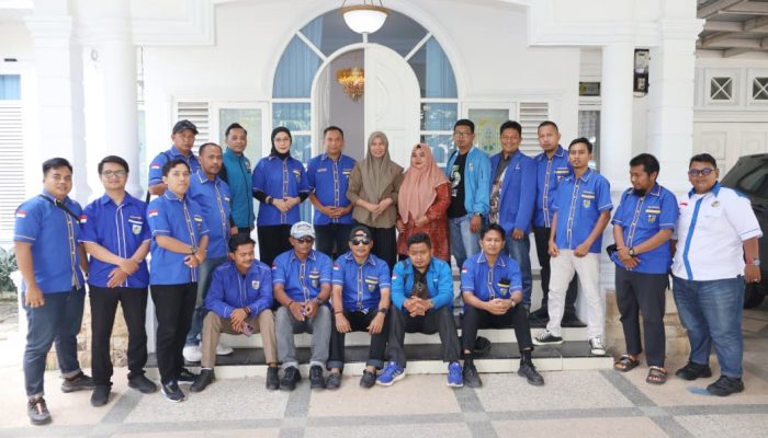 KNPI Inhil Menjaga Asa, Silaturahmi Bersama Wakil Bupati Yuliantini Bukti Nyata Eksistensi Pemuda