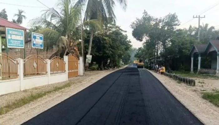 Akses Lancar Usai Diaspal, Warga Lubuk Betung Ucapkan Terima Kasih kepada Pemkab Rohul