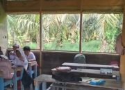 Miris! Sekolah Rusak Parah di Kuala Sebatu Terhambat NPSN