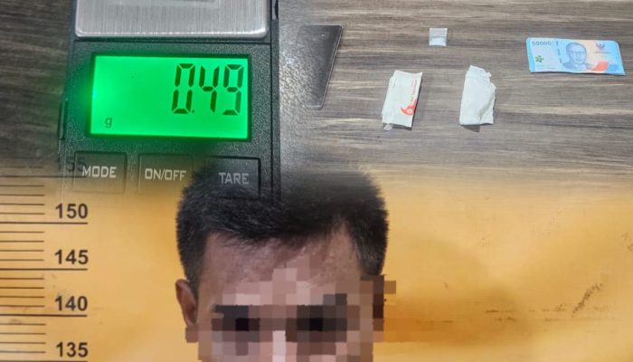 Polres Inhil Ungkap Kasus Narkotika di Hotel Grand Tembilahan, Satu Pengedar Diamankan