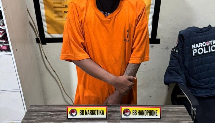 Polsek Concong Ungkap Kasus Narkotika, Seorang Pria Diamankan dengan 14 Paket Sabu