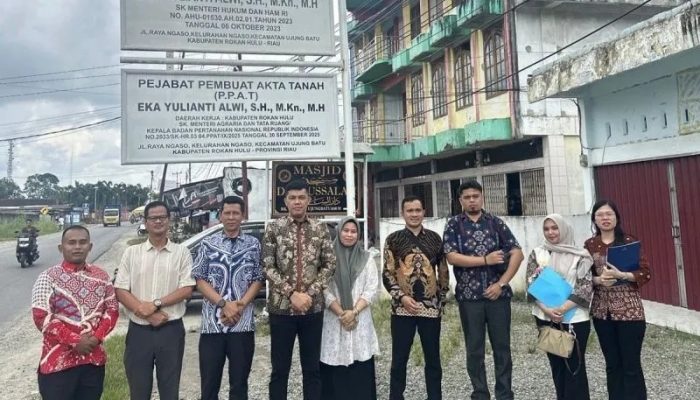 Tingkatkan Kualitas Layanan Kenotariatan, Kemenkum Riau Lakukan Pemantauan Langsung di Rokan Hulu