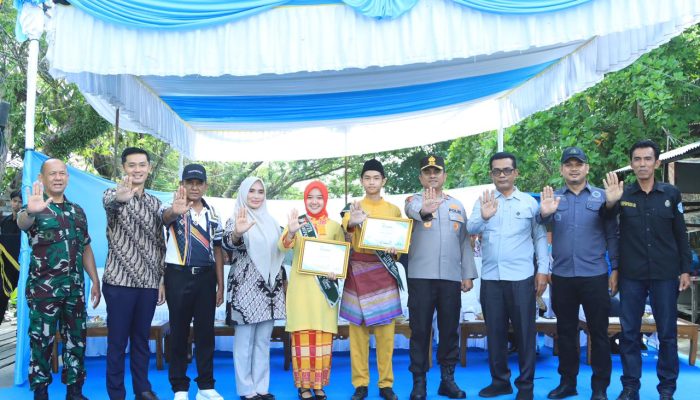 Polres Inhil Kukuhkan Duta Anti Narkoba, Perkuat Kampung Tangguh Demi Selamatkan Generasi Muda