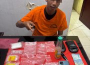 Polsek Tembilahan Hulu Ungkap Kasus Narkotika, Seorang Pria Diamankan dengan Barang Bukti Sabu 7,52 Gram