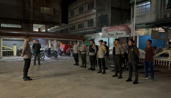 Polsek Kateman Gelar KRYD dan Patroli Malam, Antisipasi 3C dan Narkoba