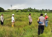 Ketahanan Pangan Jadi Prioritas, Polsek Tualang Tinjau Kesiapan Lahan PT.AIP