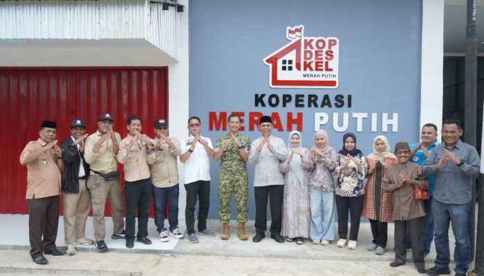 Peresmian Koperasi Merah Putih, Bupati Inhil Herman Titip Harapan Besar untuk Ekonomi Desa