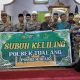 Subuh Keliling Penuh Makna, Kapolsek Tualang Berbagi Bibit Pohon di Masjid Ittihadul Muslimin