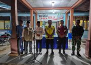 Kapolsek Tualang Bersama Upika Kecamatan Lepas Pawai Takbiran Idul Adha 1447 H, Ajak Warga Jaga Kamtibmas