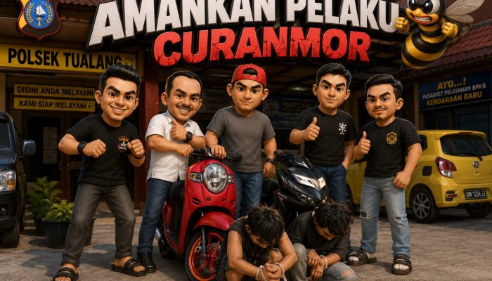 Tim Lebah Tualang Ringkus Pasutri Pelaku Spesialis Curanmor, Akui Beraksi di Tujuh TKP