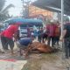Semangat Gotong Royong, Warga RT 14 RW 04 Batang Tuaka Tembilahan Sembelih 3 Hewan Qurban