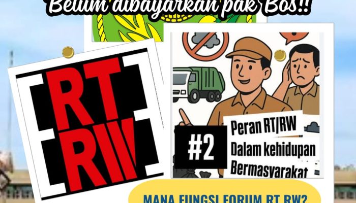 Pemkab Inhil Tega! Honor RT/RW 2025-2026 Mandek, Pelayanan Warga Taruhannya