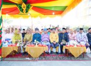 Dandim 0314/Inhil Hadiri Pemecahan Rekor MURI Tari Massal 6100 Penari pada Milad ke-61 Inhil