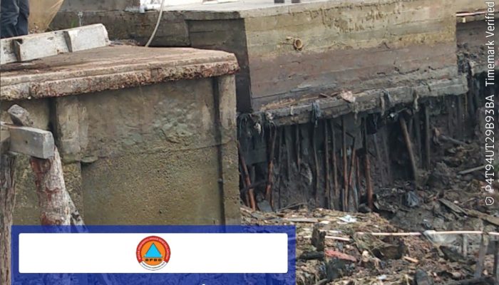 Abrasi di Dua Titik Kuala Enok, BPBD Inhil Evakuasi Warga dan Siagakan Tim di Lokasi