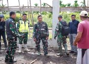 Dandim 0314/Inhil Tinjau Pembangunan Koperasi Merah Putih di Batang Tuaka, Pastikan Progres Sesuai Target