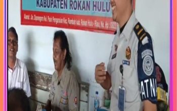 Rasa Haru dan Bahagia Selimuti Alfian Tob, di HUT Ke- 62 Kalapas Rohul Beri Kue & Ucapan Selamat Serta Do’a