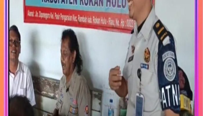Rasa Haru dan Bahagia Selimuti Alfian Tob, di HUT Ke- 62 Kalapas Rohul Beri Kue & Ucapan Selamat Serta Do’a