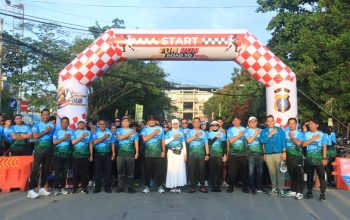 Fun Run Road to Riau Bhayangkara Run 2026 Meriah, Polres Inhil Gaungkan Semangat “Polri untuk Masyarakat