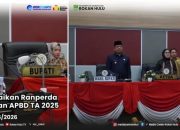 Rapat Paripurna DPRD Rohul, Realisasi Belanja Keuangan Daerah Tahun 2025 Tembus 92,78 Persen