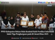 Borong Tiga Penghargaan KI Award, PPID Rohul Pertahankan Predikat Informatif Lima Kali Beruntun