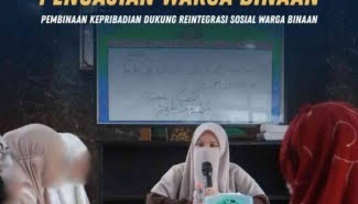 Lapas Pasir Pangarayan Tingkatkan Pembinaan Kepribadian Warga Binaan Perempuan Melalui Pengajian Rutin