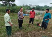 Polsek Tualang Pantau Progres Program Ketahanan Pangan di Pondok Pesantren Abu Huroiroh