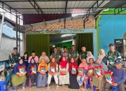 BRIGIF TP 89/GG BERSAMA YAYASAN PEDULI MASYARAKAT MISKIN SIAK GELAR BAKTI SOSIAL DI KAMPUNG SIAK RAYA