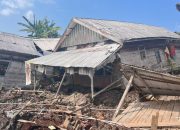 BPBD Inhil Laksanakan Kaji Cepat dan Evakuasi Korban Bencana Abrasi di Desa Sungai Nyiur Kecamatan Tanah Merah