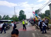 Polres Inhil Hadir Layani Masyarakat, Sat Lantas Amankan Kepulangan Anak Sekolah di Tembilahan