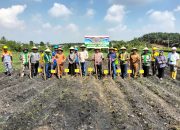 Polsek tualang gandeng PT. AIP Dukung Ketahanan pangan tanami 2Ha jagung pipil