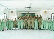 Kodim 0314/Inhil Gelar Korps Raport, Tiga Personel Resmi Pindah Satuan