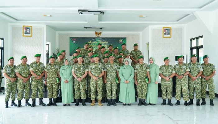 Kodim 0314/Inhil Gelar Korps Raport, Tiga Personel Resmi Pindah Satuan