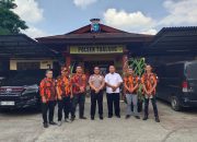 KOTI Mahatidana Siak Jalin Silaturahmi dan Audiensi dengan Kapolsek Tualang