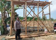 Polsek Tualang Tinjau Pembersihan Lahan dan Pembangunan Tangki Air di Lokasi Ketahanan Pangan
